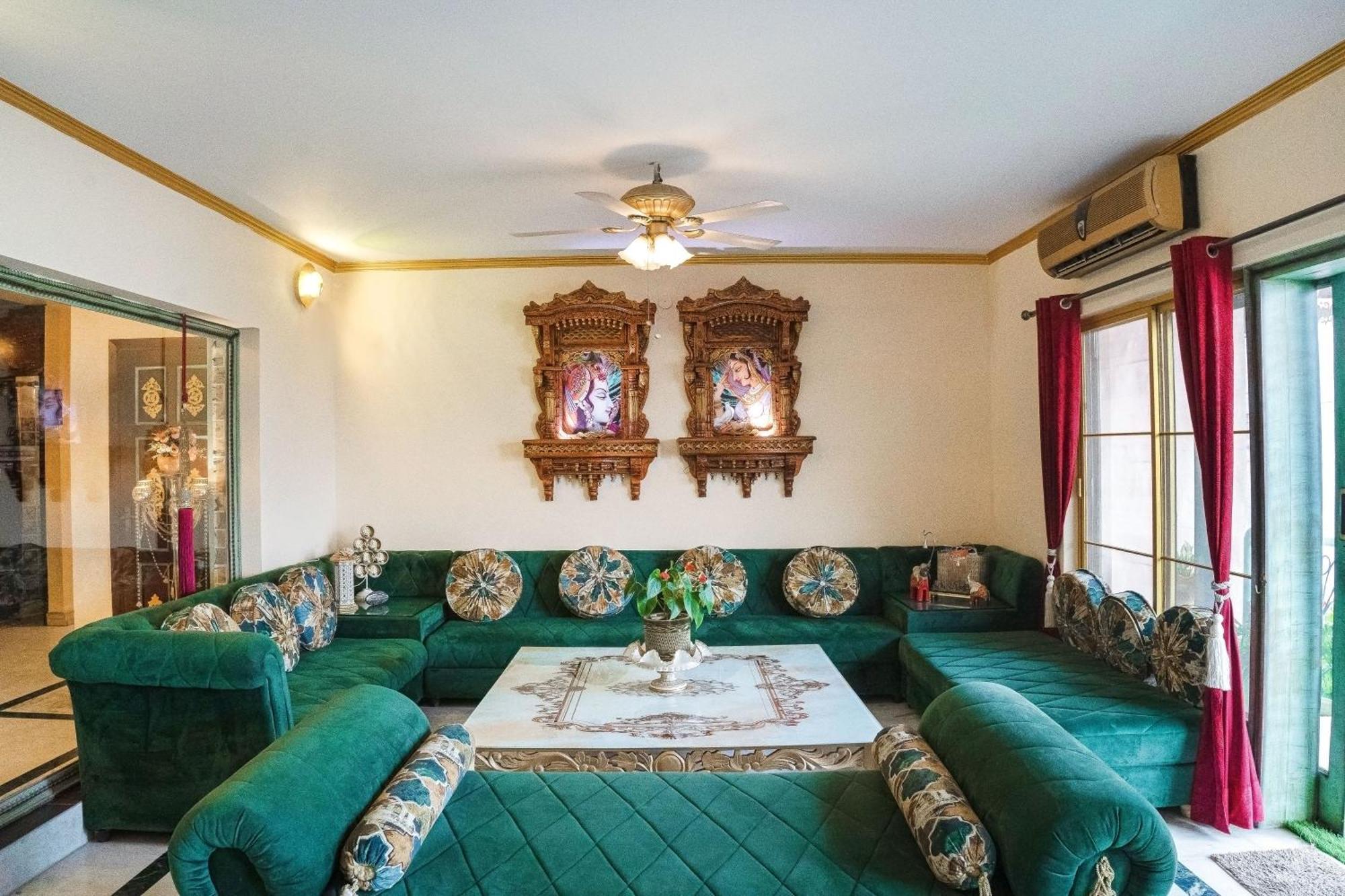 The Neeraj Ganga Heritage Palace Risikés Kültér fotó