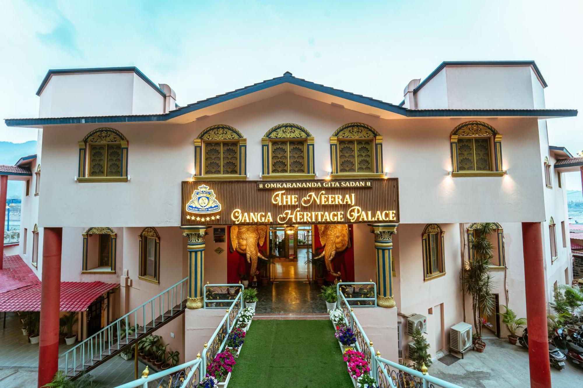 The Neeraj Ganga Heritage Palace Risikés Kültér fotó