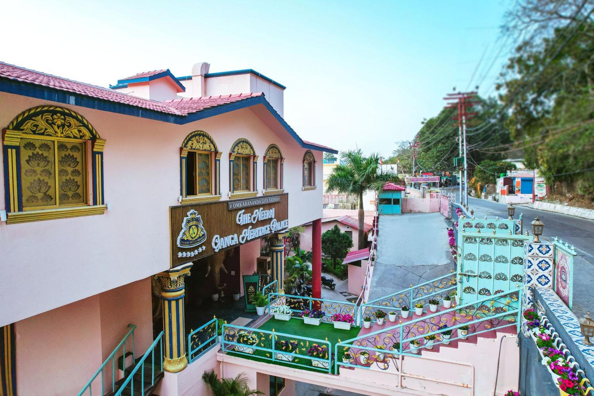 The Neeraj Ganga Heritage Palace Risikés Kültér fotó