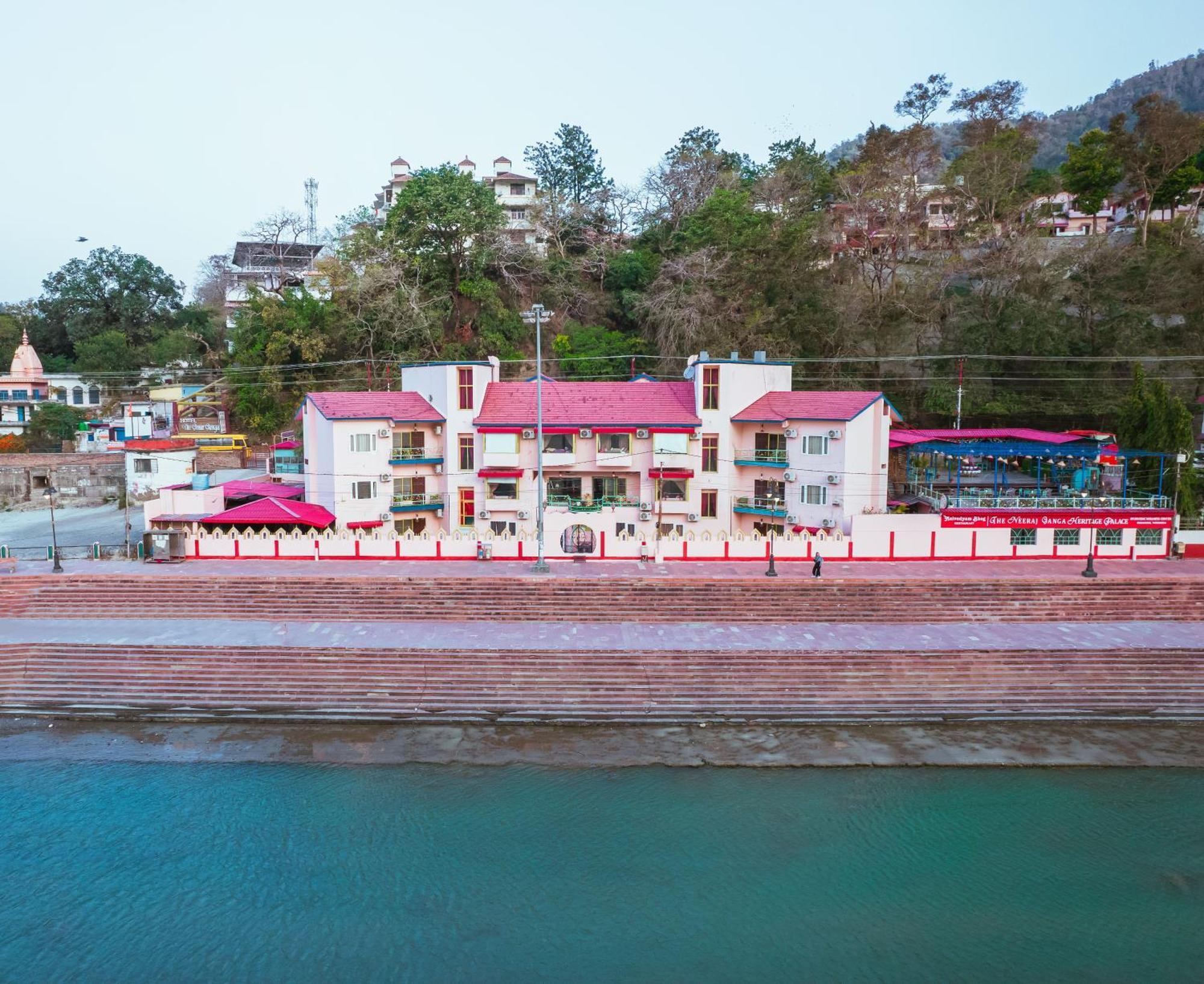The Neeraj Ganga Heritage Palace Risikés Kültér fotó