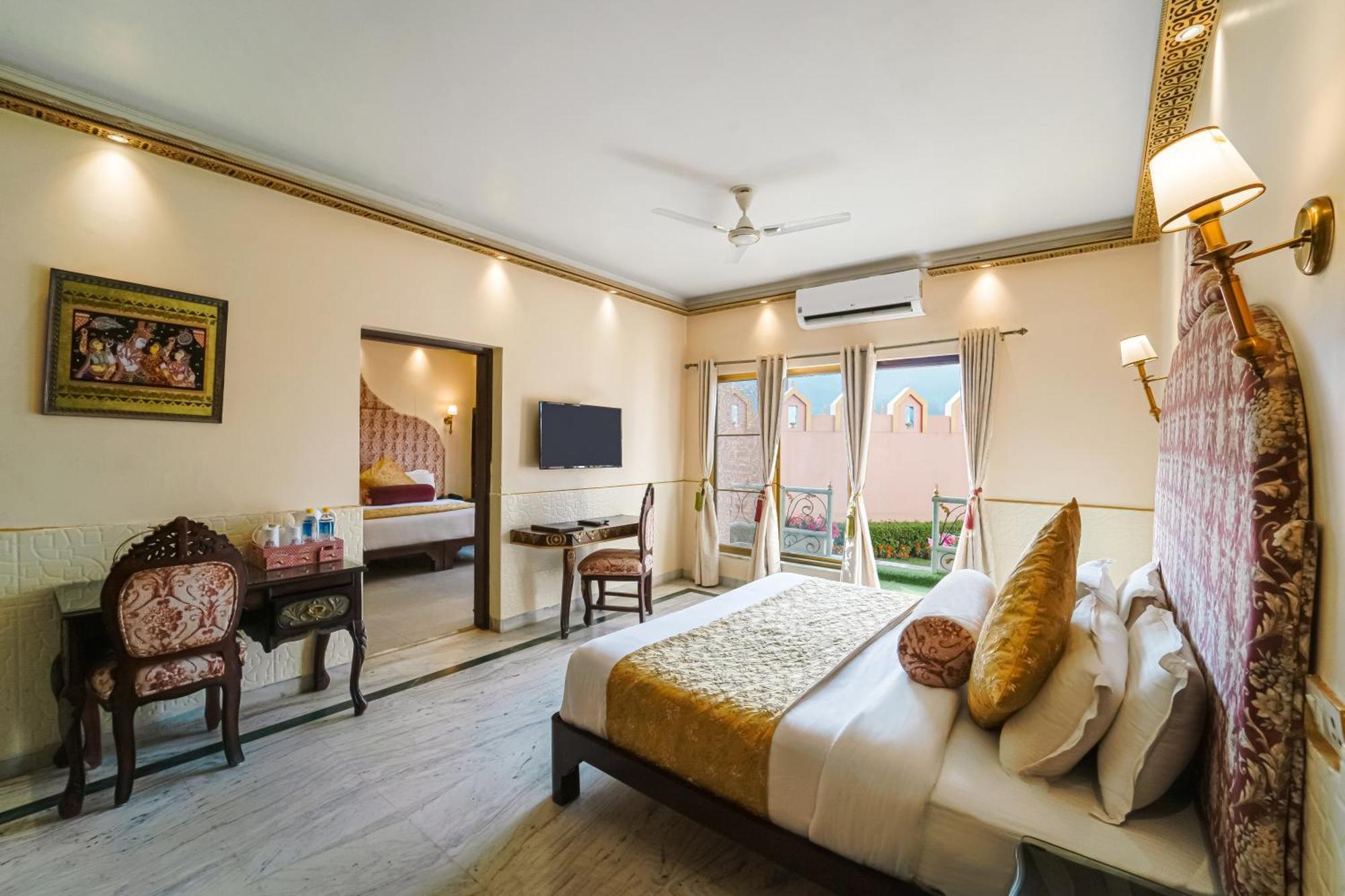 The Neeraj Ganga Heritage Palace Risikés Kültér fotó